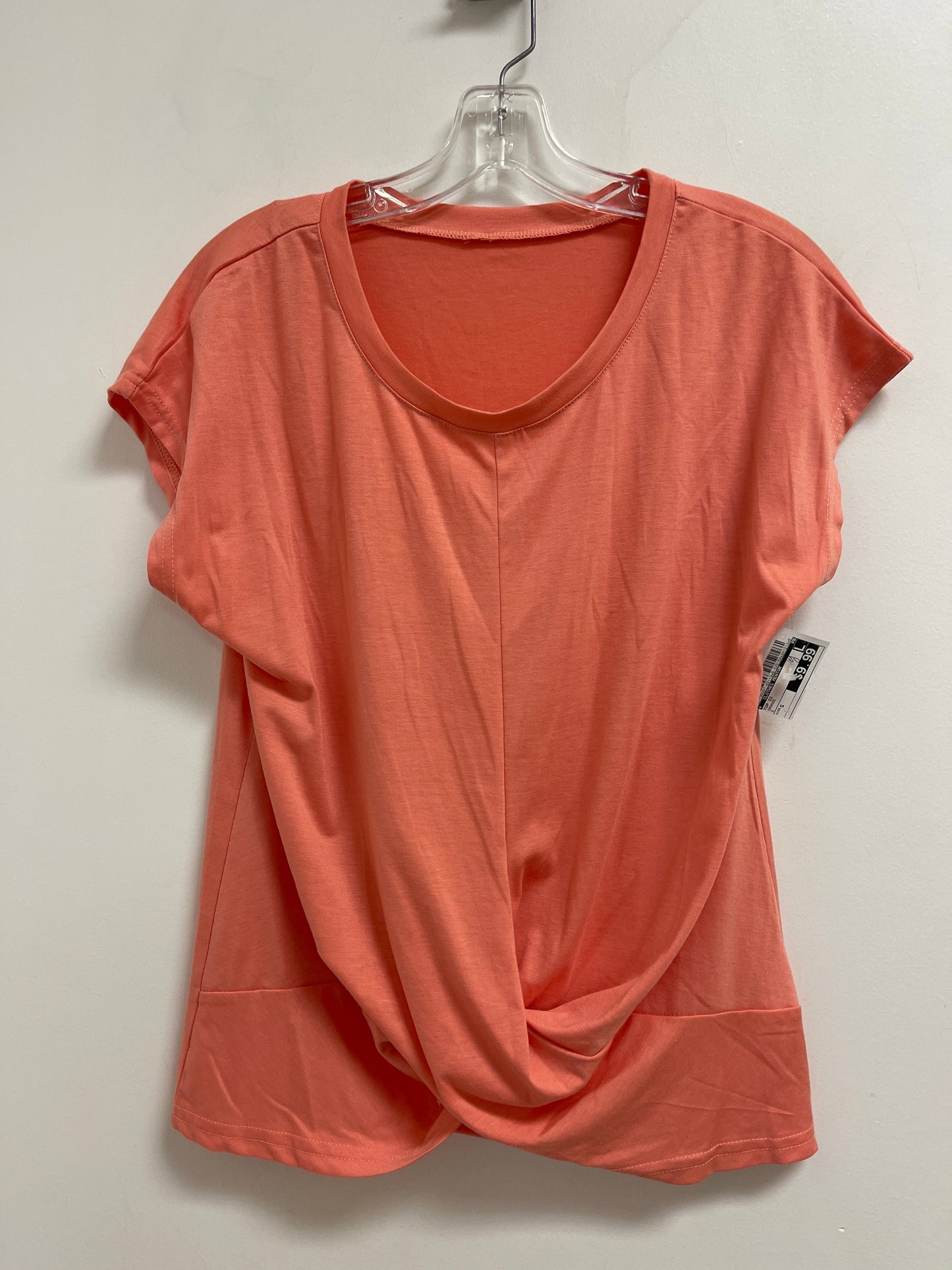 Top Short Sleeve By Clothes Mentor In Orange, Size: S