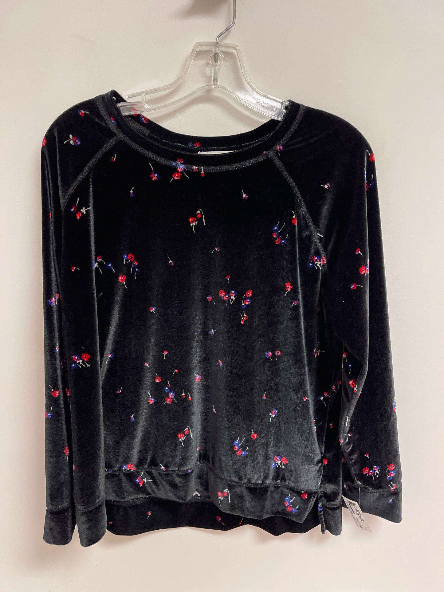 Top Long Sleeve By Liz Claiborne In Black, Size: M