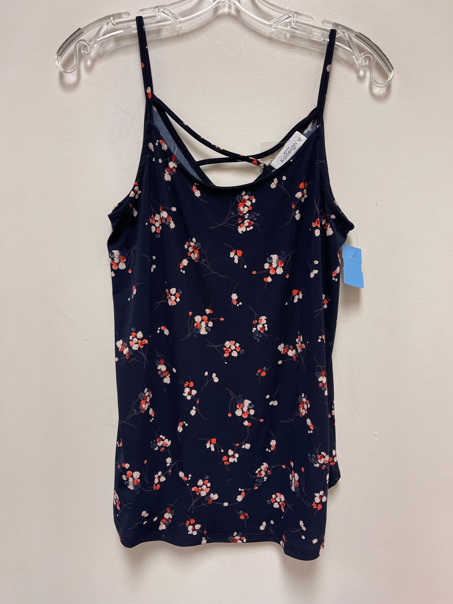 Top Sleeveless By Kaleigh In Navy, Size: M