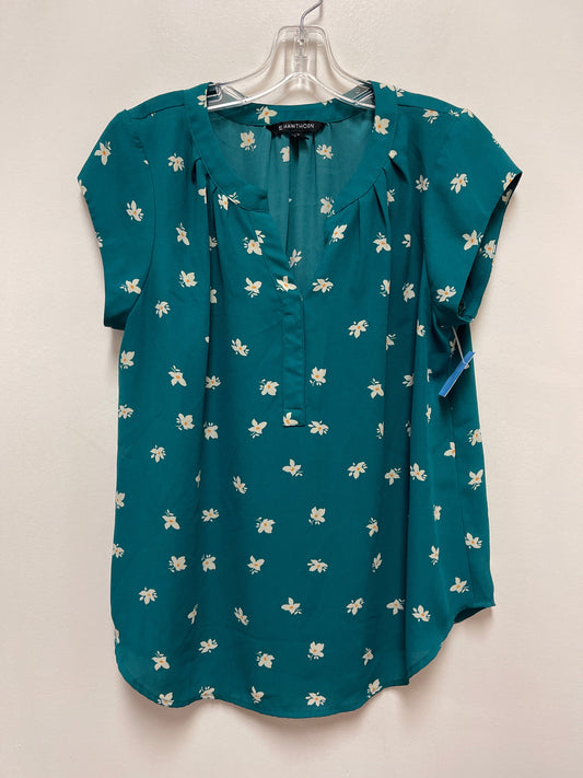 Top Short Sleeve By 41 Hawthorn In Green, Size: M