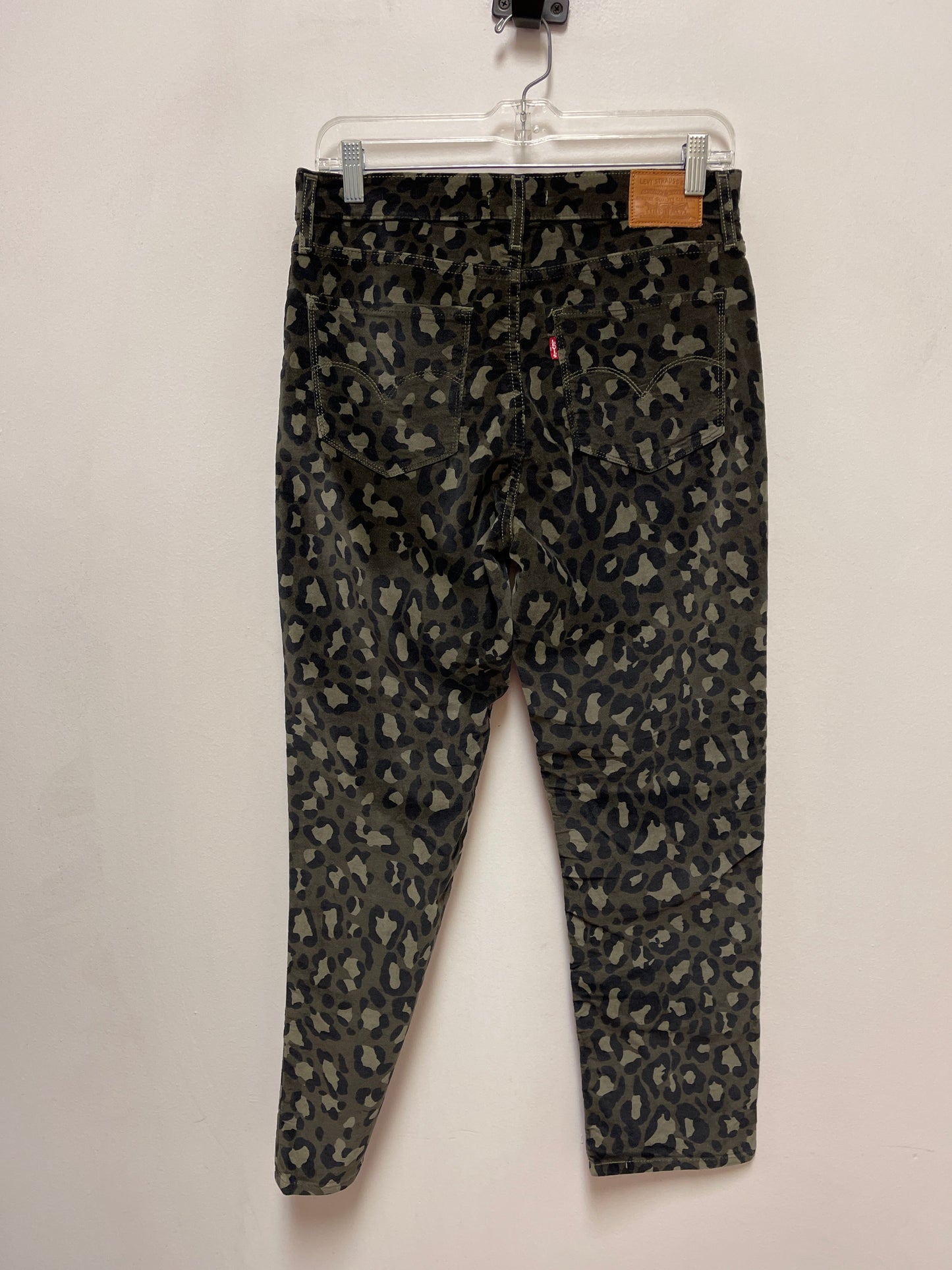 Pants Cropped By Levis In Animal Print, Size: 10