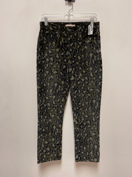 Pants Cropped By Levis In Animal Print, Size: 10