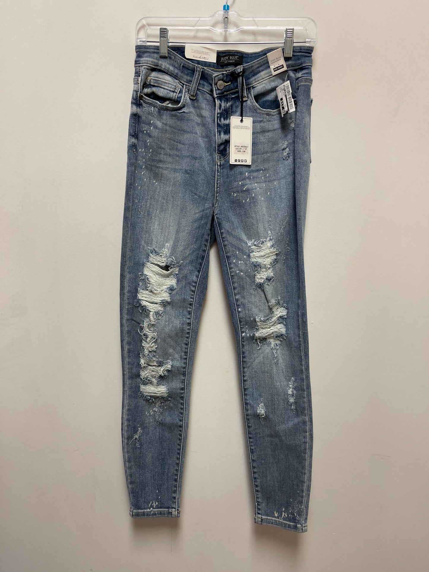 Jeans Skinny By Judy Blue In Blue Denim, Size: 6