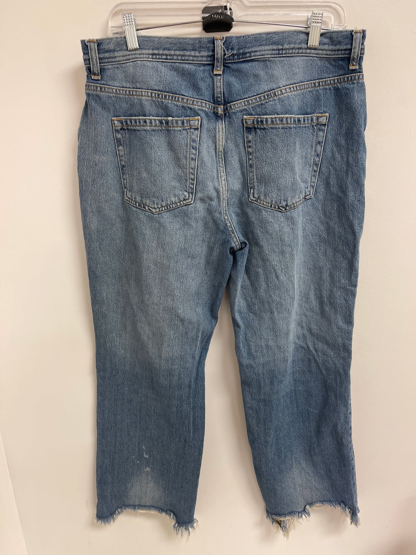 Jeans Straight By We The Free In Blue Denim, Size: 12