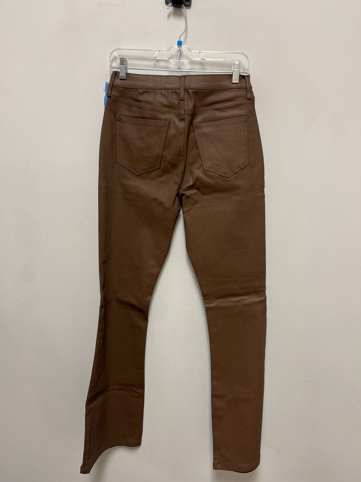 Jeans Flared By Ana In Brown Denim, Size: 4