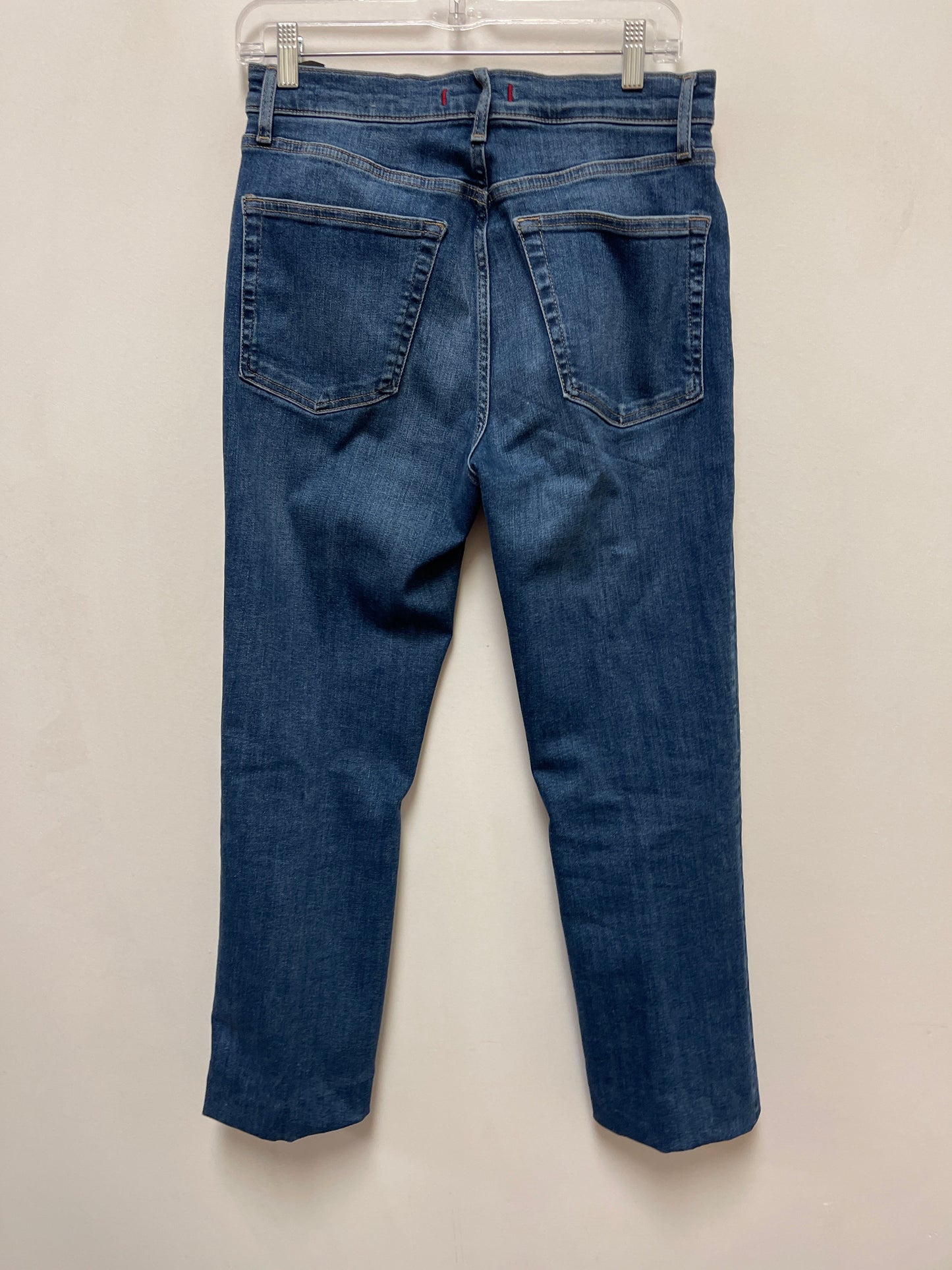 Jeans Skinny By Zara In Blue Denim, Size: 8