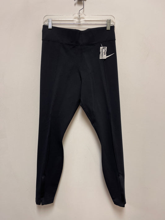 Athletic Leggings By Nike In Black, Size: M