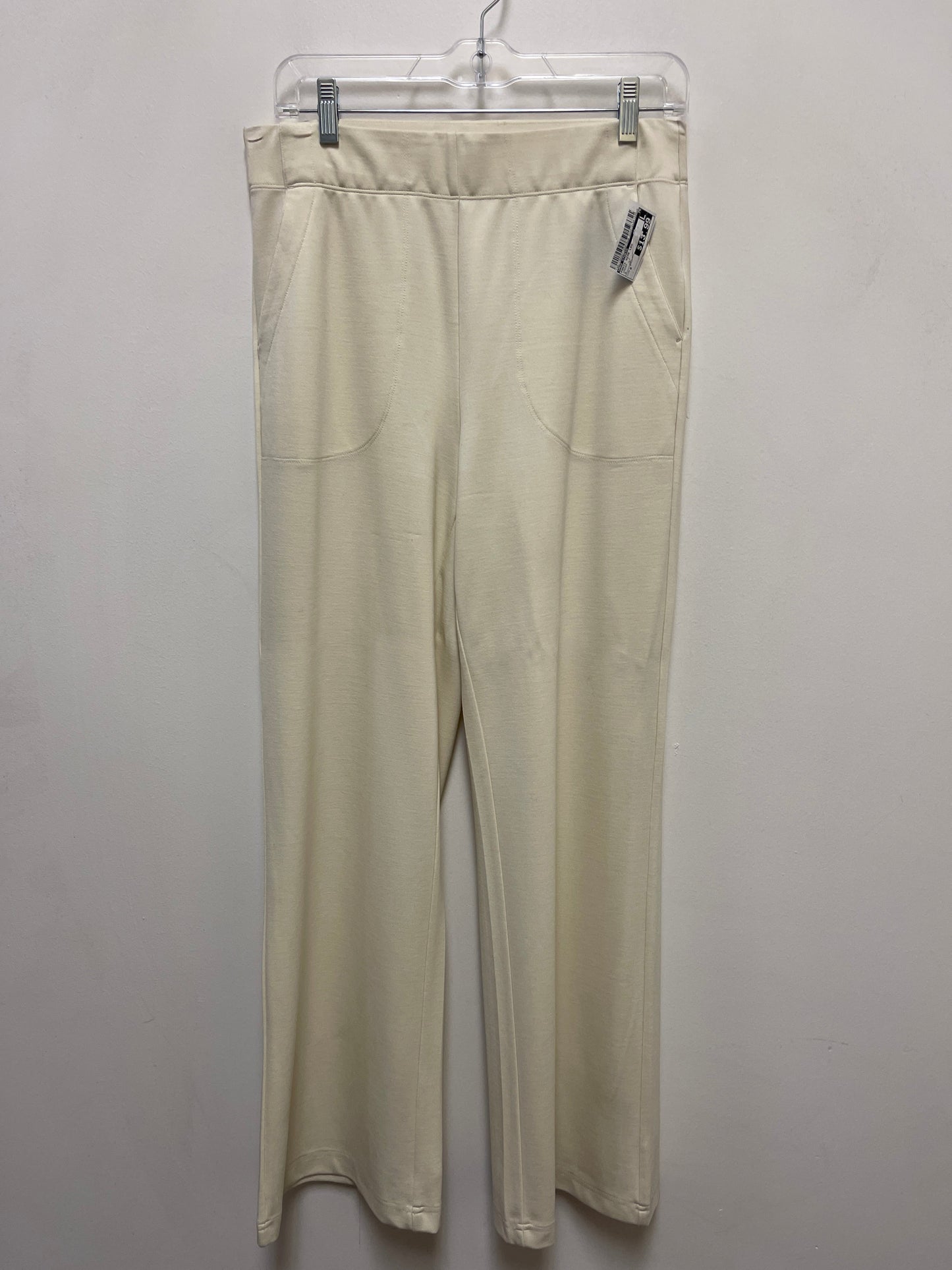 Pants Wide Leg By Max Studio In Cream, Size: 8