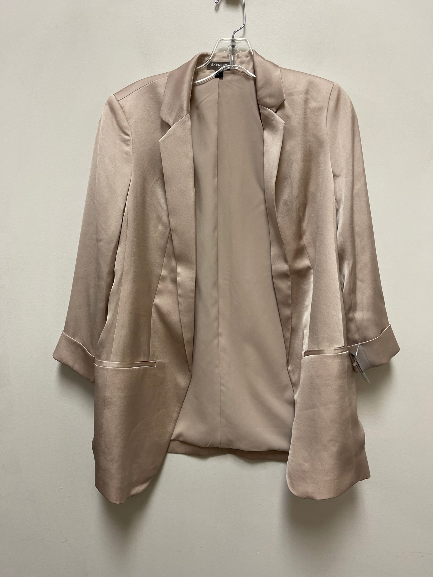 Blazer By Express In Gold, Size: S