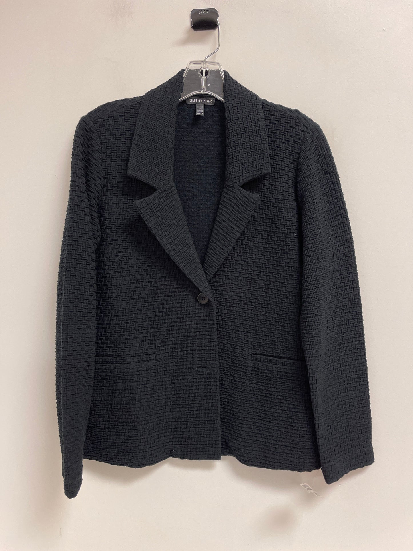 Blazer By Eileen Fisher In Black, Size: Xs