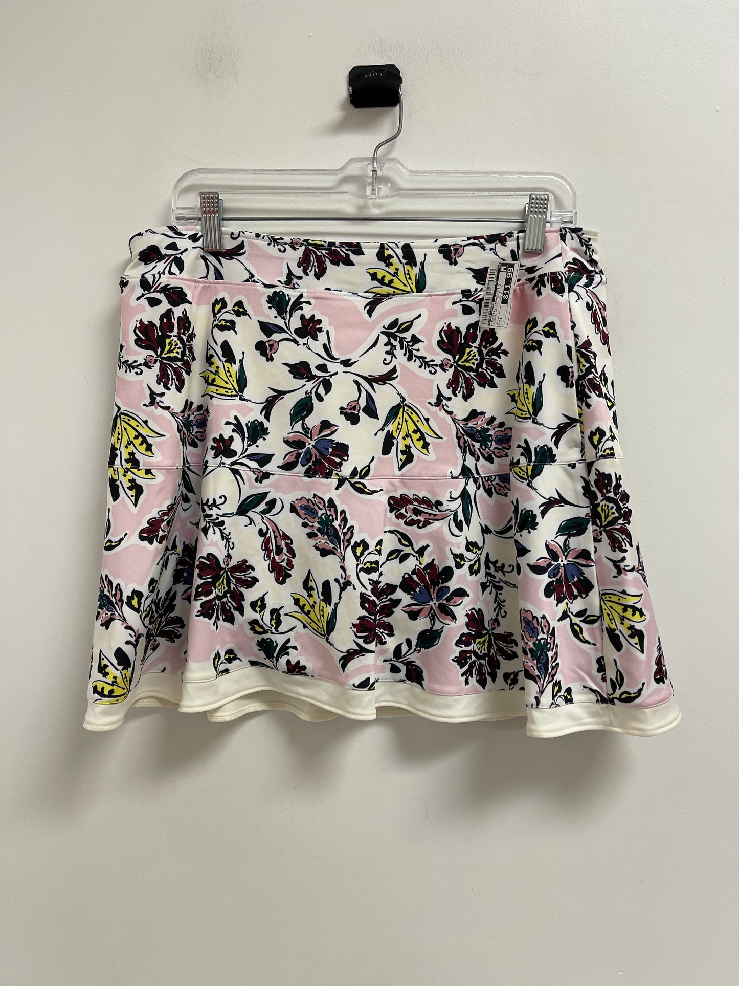 Athletic Skort By Lady Hagen In Floral Print, Size: L