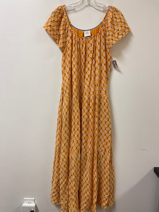 Dress Casual Maxi By Knox Rose In Yellow, Size: L