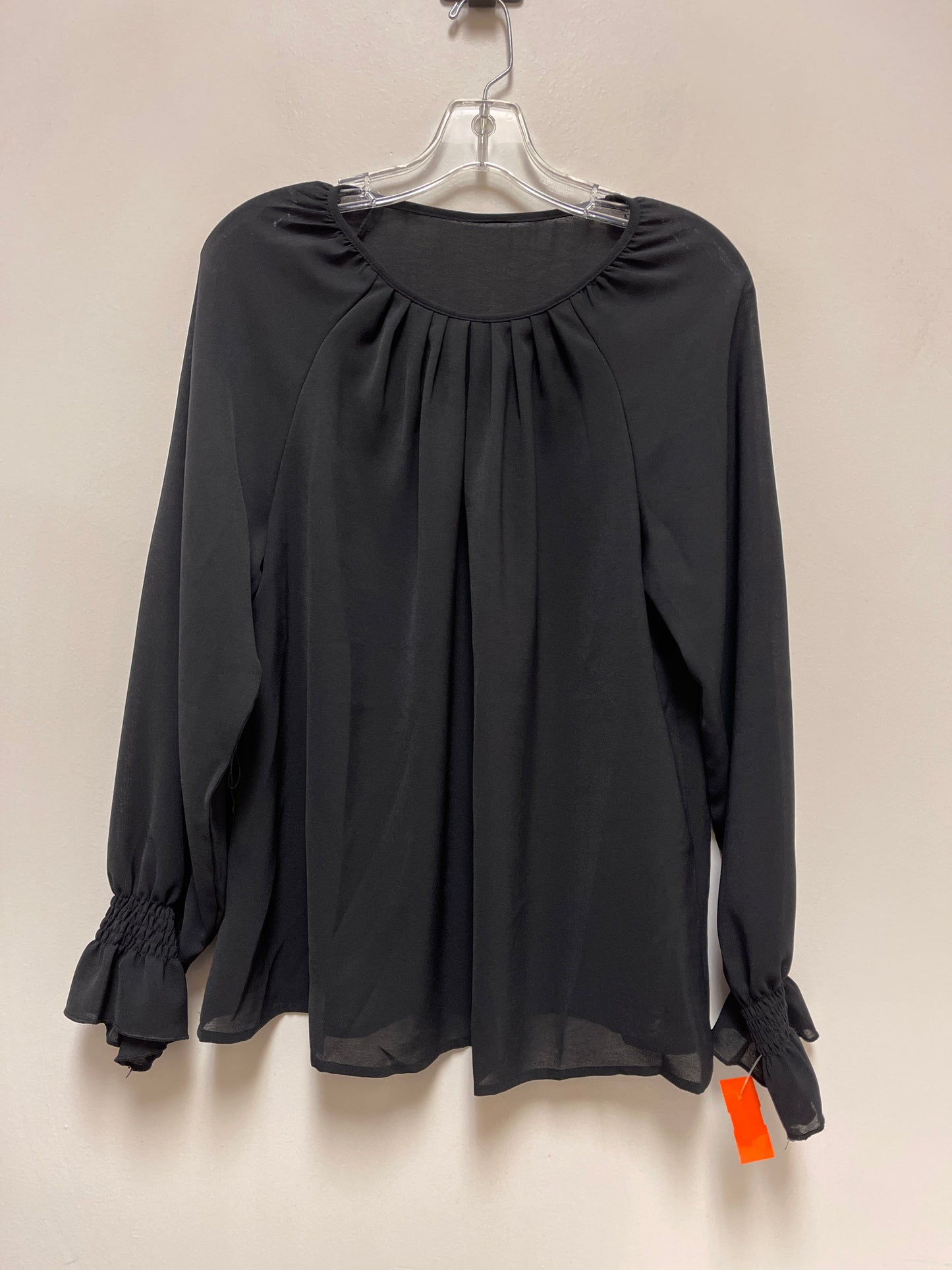 Top Long Sleeve By Clothes Mentor In Black, Size: Xl