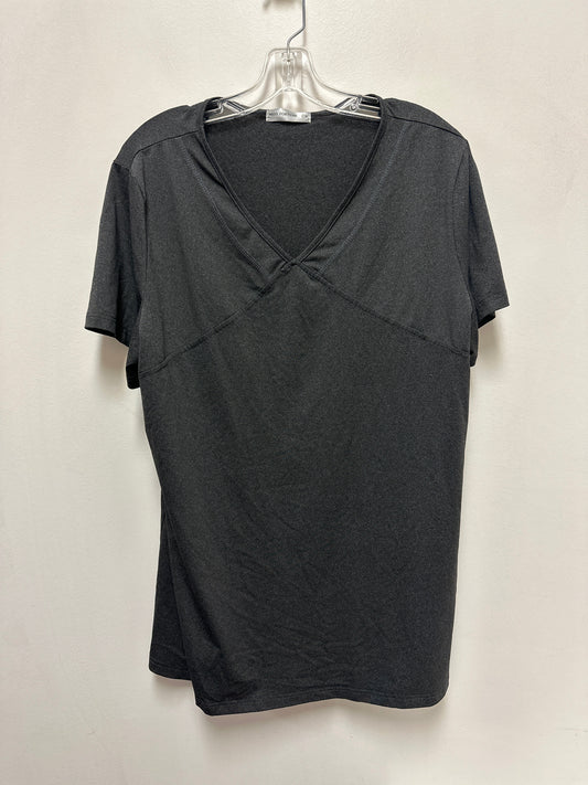 Athletic Top Short Sleeve By Clothes Mentor In Grey, Size: 2x