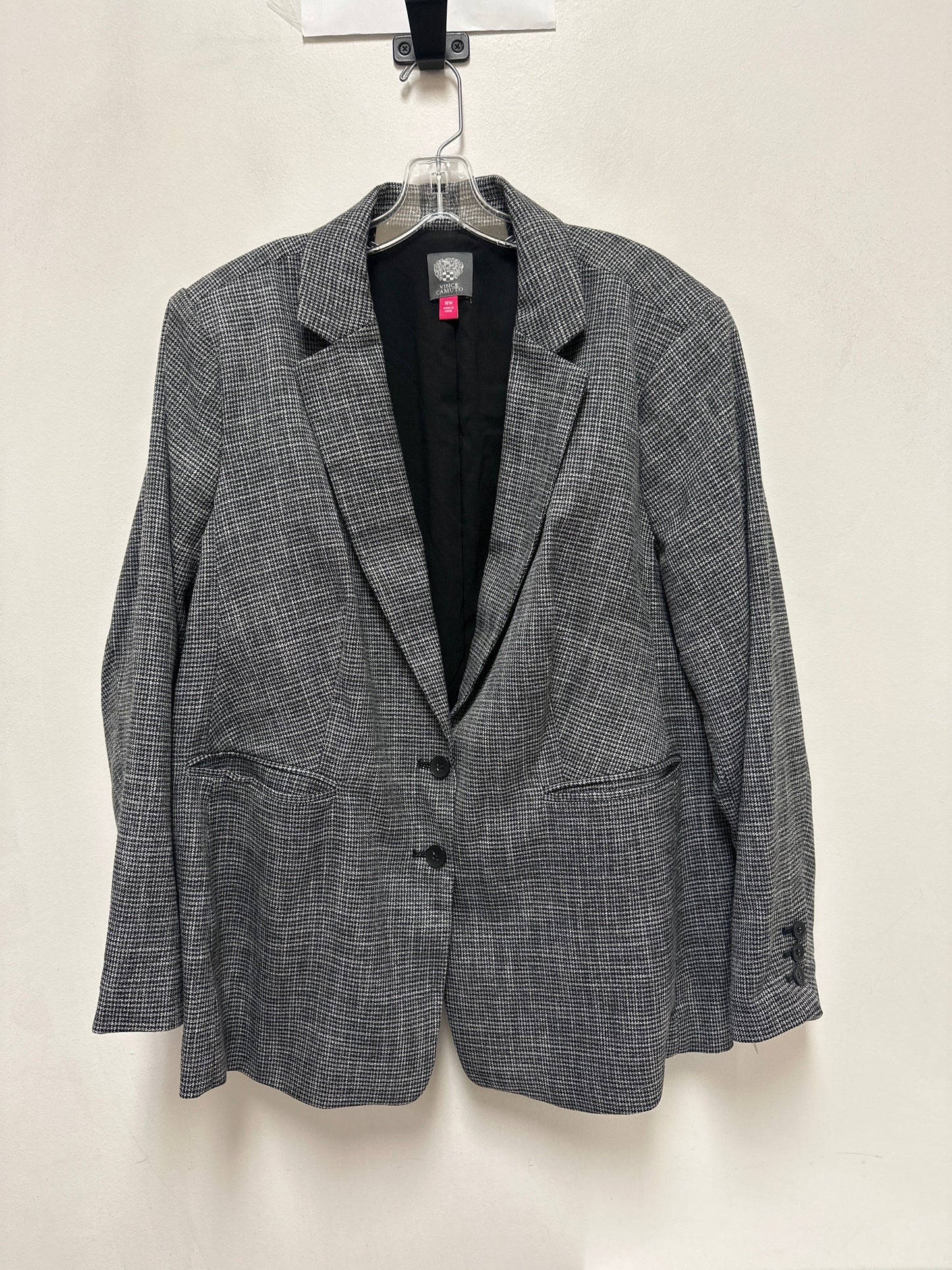 Blazer By Vince Camuto In Grey, Size: 1x