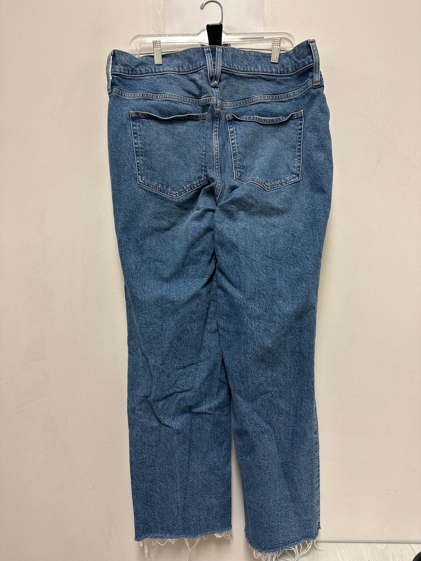 Jeans Wide Leg By J. Crew In Blue Denim, Size: 16