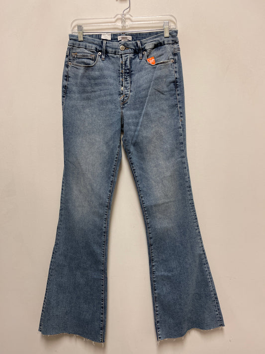 Jeans Designer By Good American In Blue Denim, Size: 10