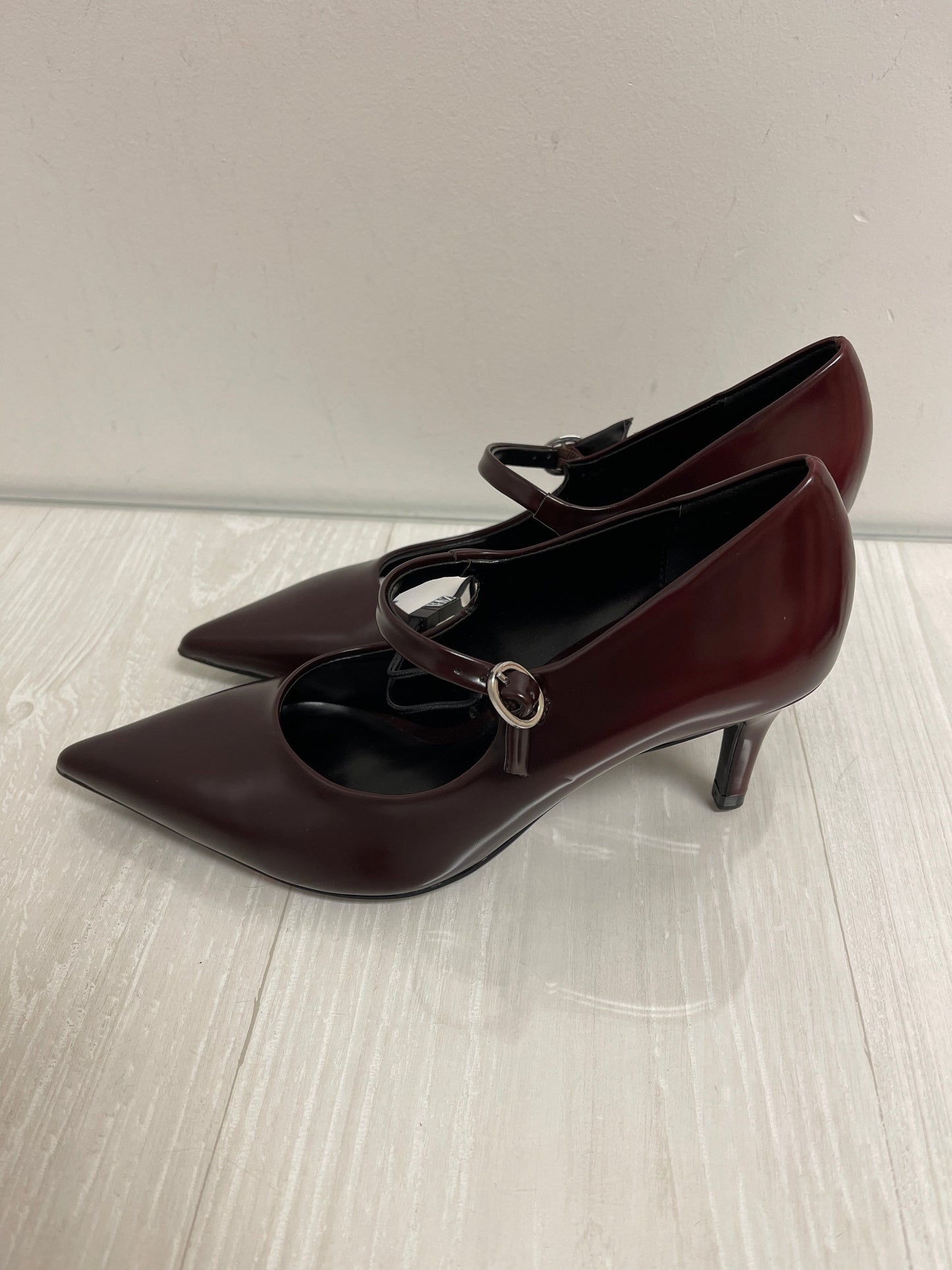 Shoes Heels Stiletto By Zara In Red, Size: 6