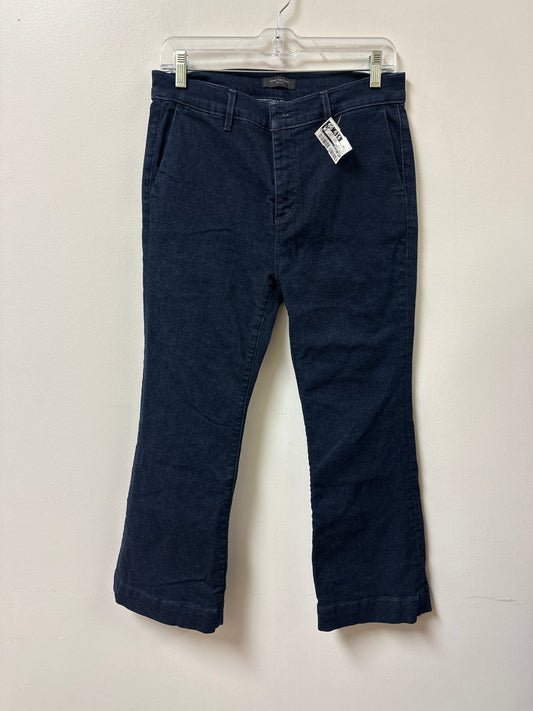 Jeans Flared By Ann Taylor In Blue Denim, Size: 8p