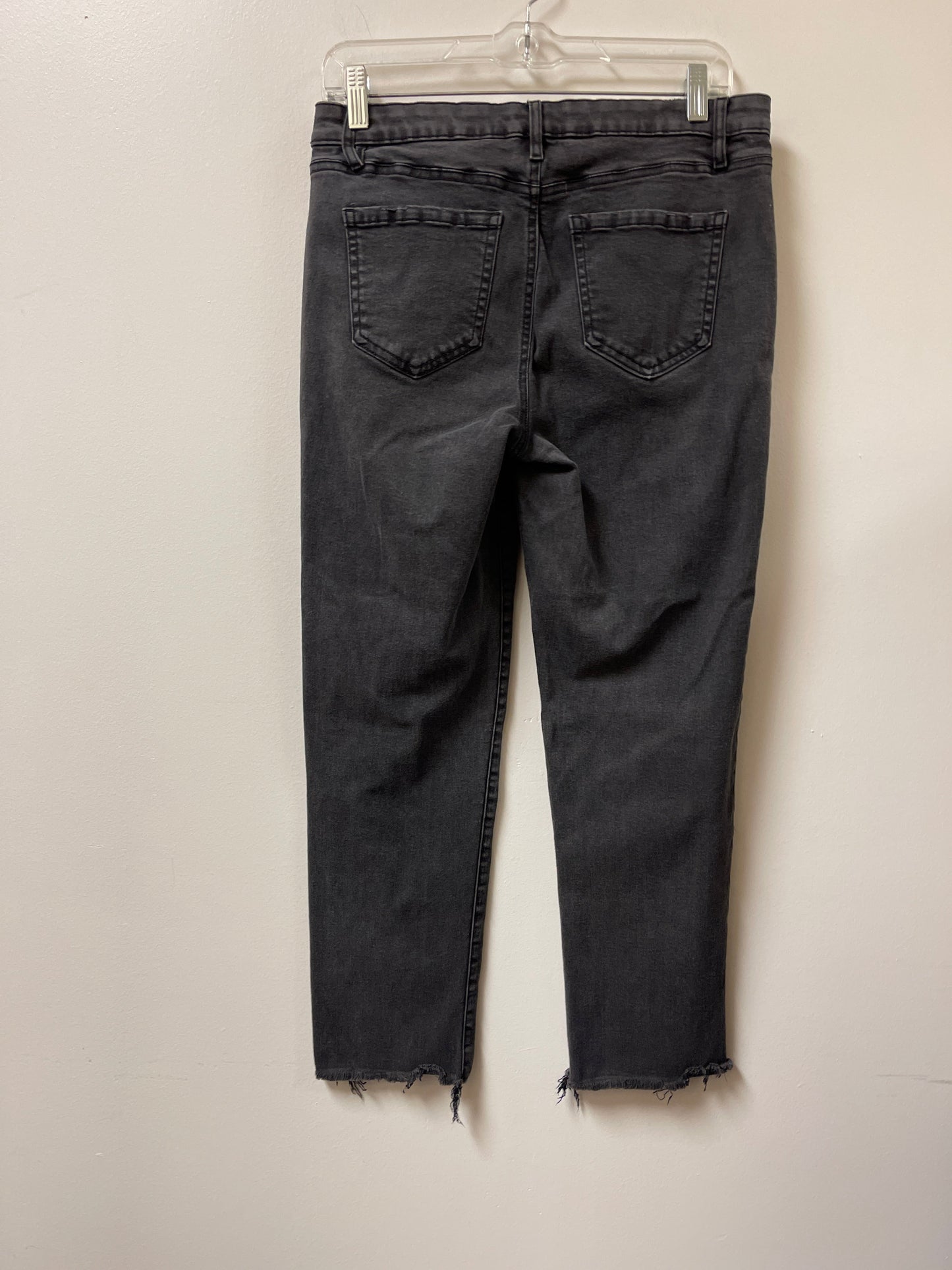 Jeans Straight By Buffalo David Bitton In Grey Denim, Size: 10