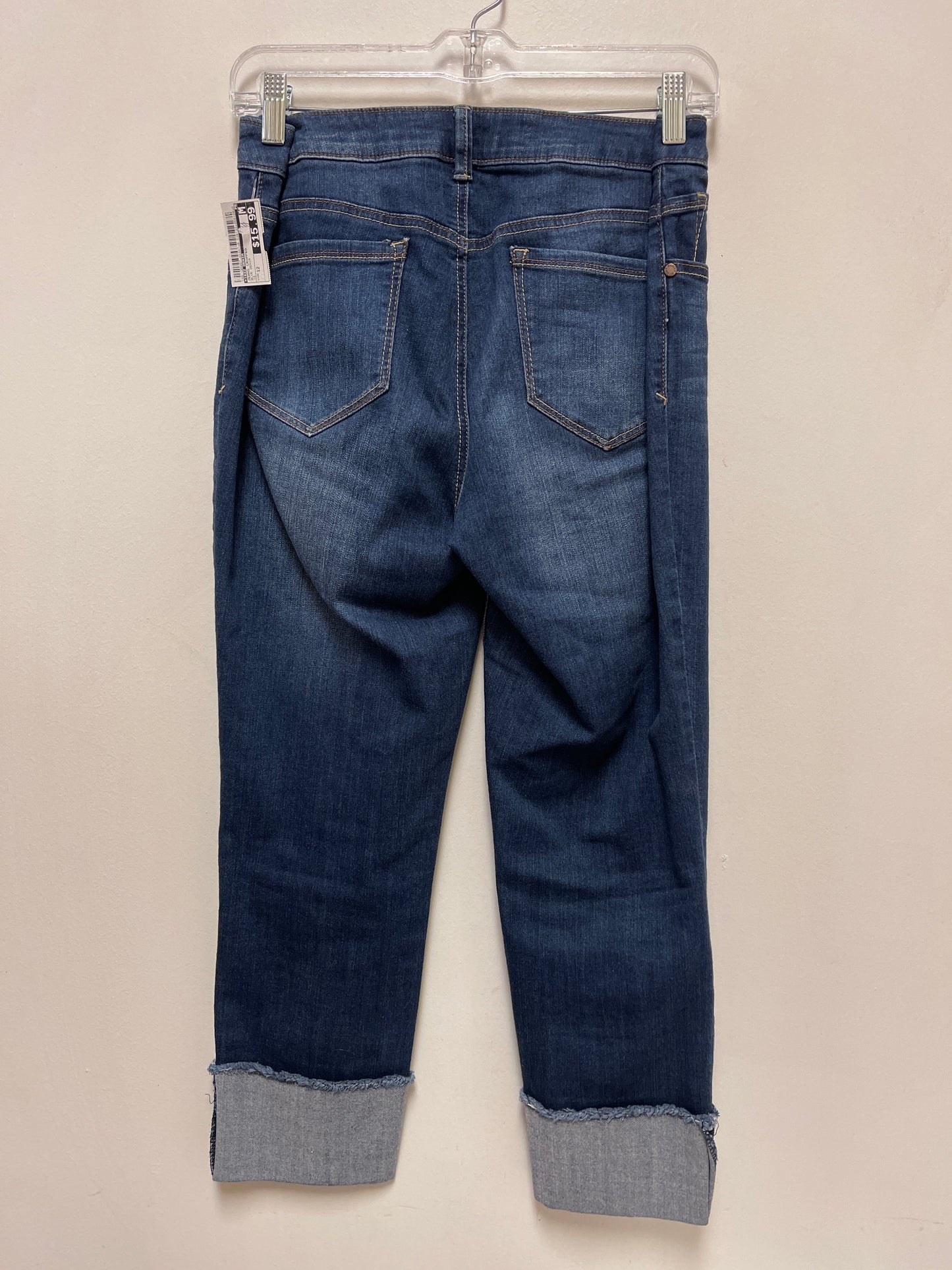 Jeans Cropped By 1822 Denim In Blue Denim, Size: 12