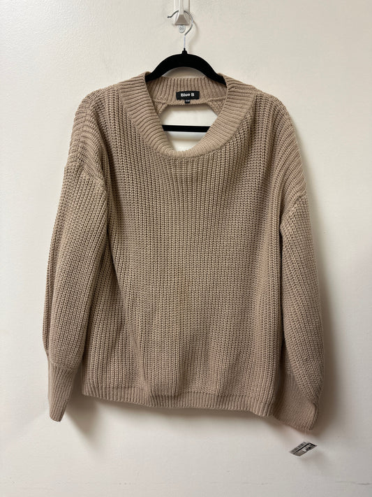 Sweater By Blue B In Cream, Size: M