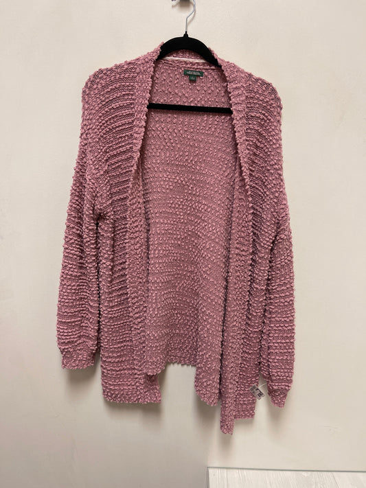 Sweater Cardigan By Wild Fable In Purple, Size: L