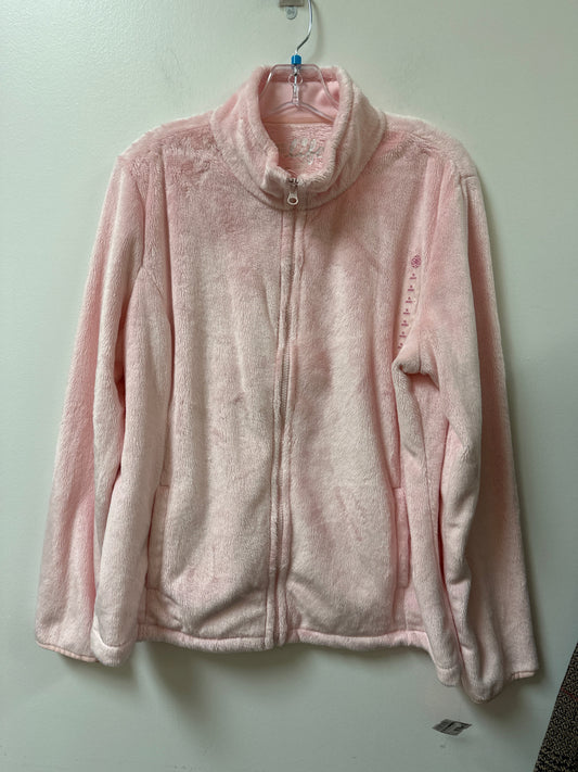 Jacket Faux Fur & Sherpa By Made For Life In Pink, Size: Xl