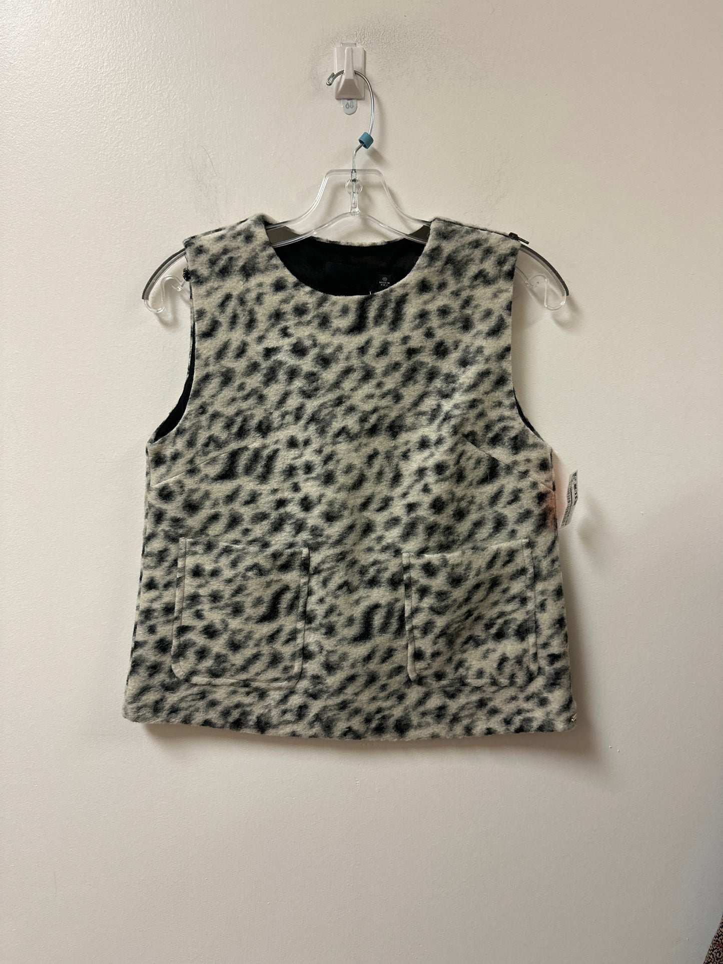 Top Sleeveless By Line & Dot In Black & White, Size: Xs