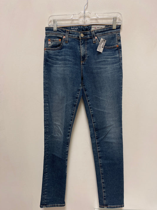 Jeans Designer By Adriano Goldschmied In Blue Denim, Size: 2