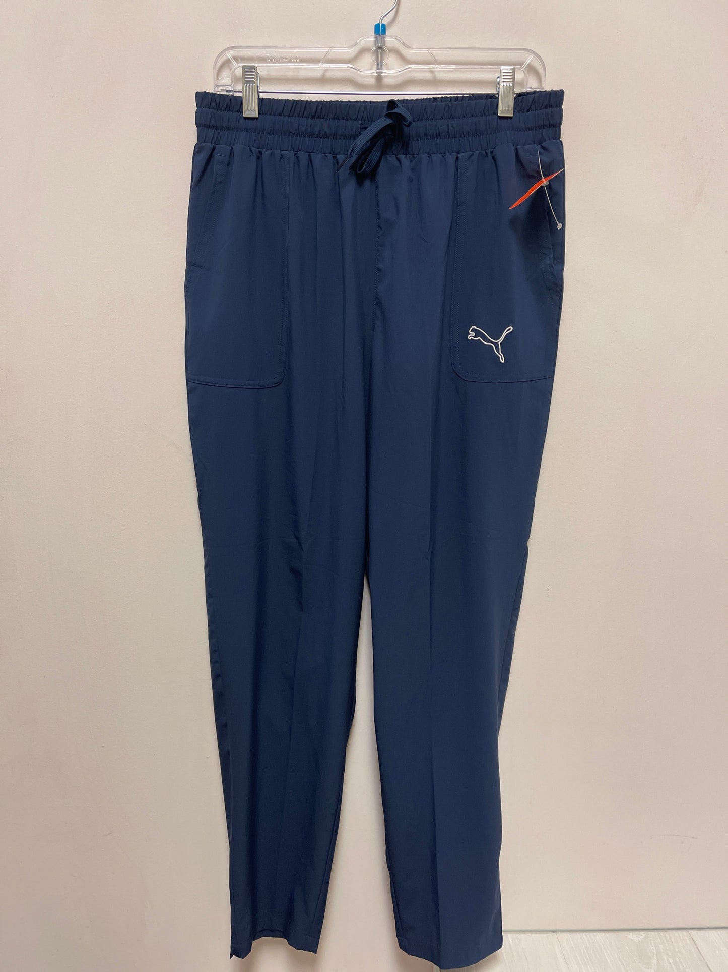 Athletic Pants By Puma In Navy, Size: M