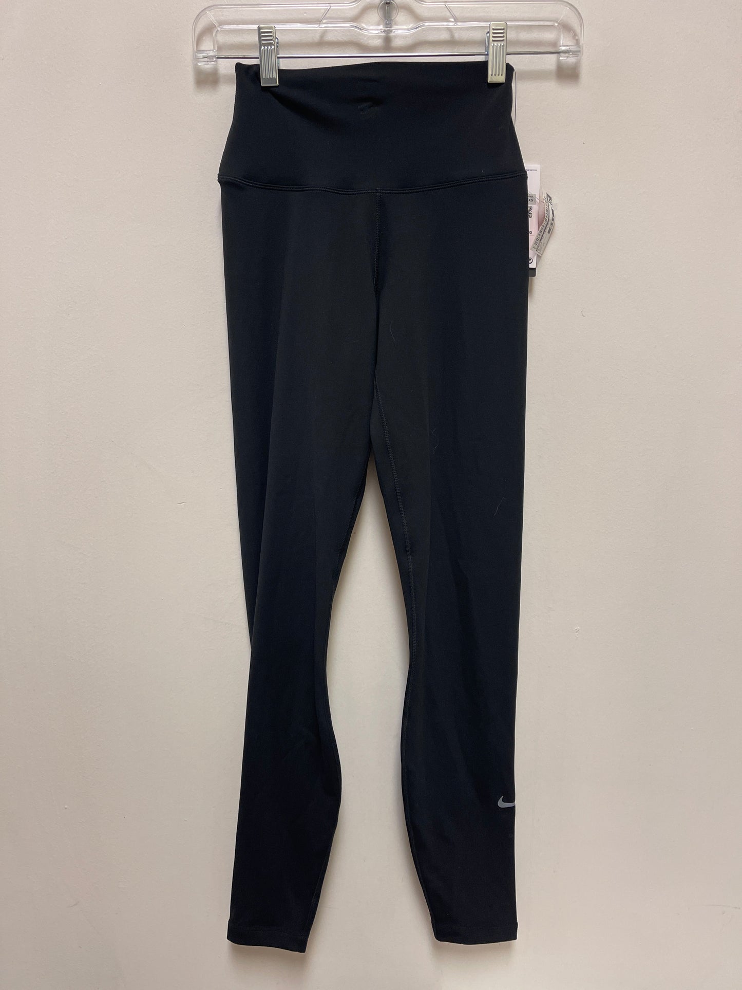 Athletic Leggings By Nike In Black, Size: Xs