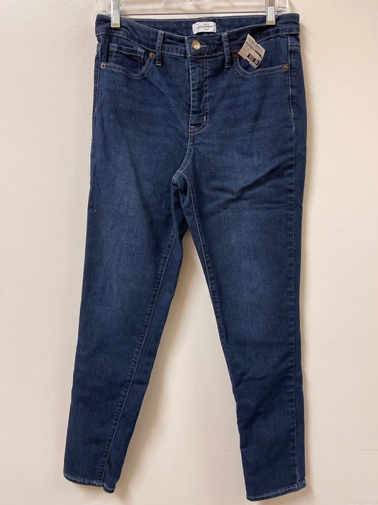 Jeans Skinny By Jessica Simpson In Blue Denim, Size: 6