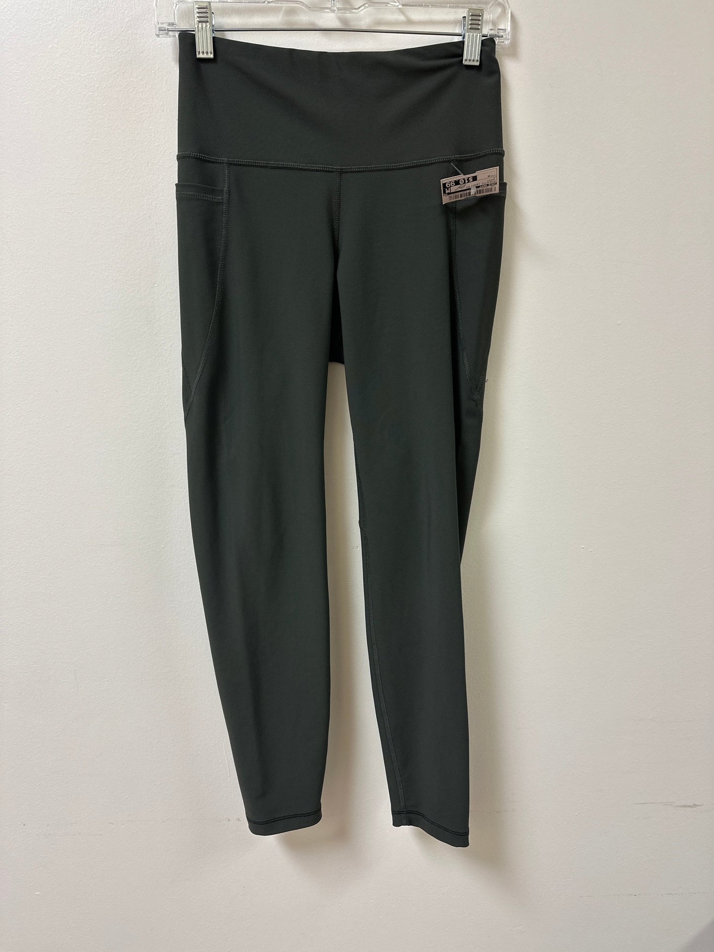 Athletic Leggings By Old Navy In Green, Size: M