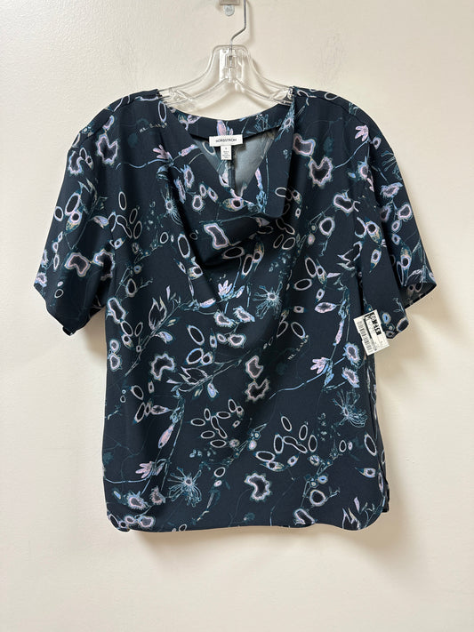 Top Short Sleeve By Nordstrom In Navy, Size: S