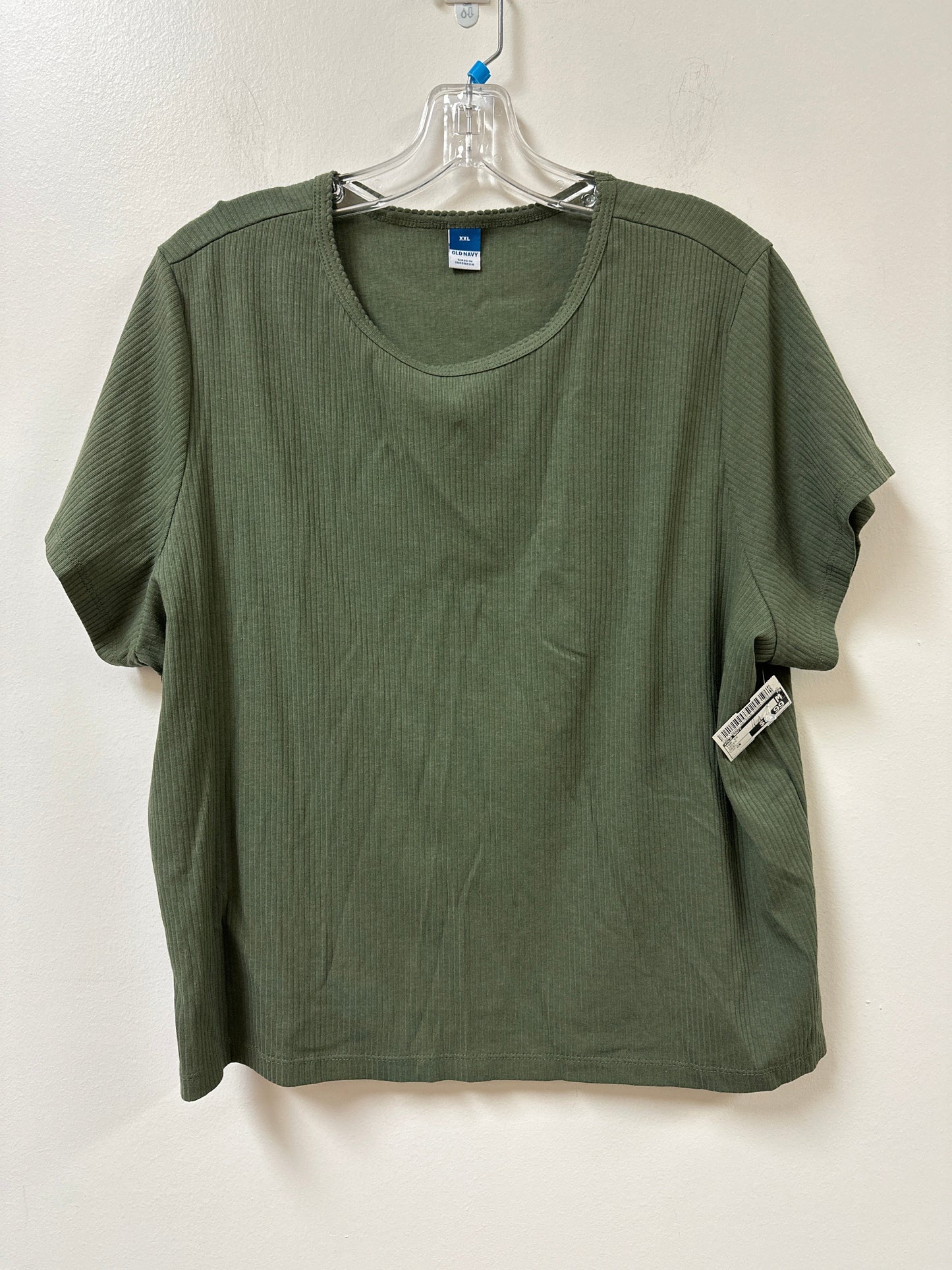 Top Short Sleeve By Old Navy In Green, Size: 2x