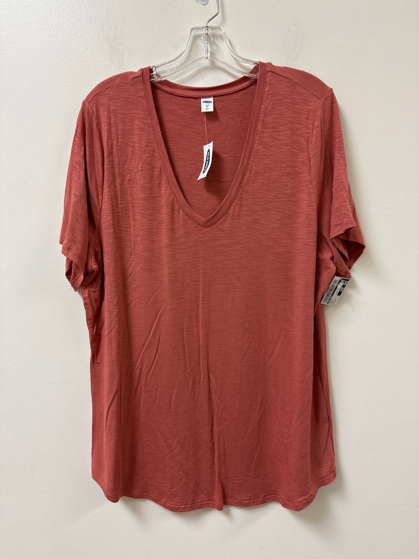 Top Short Sleeve By Old Navy In Pink, Size: Xl