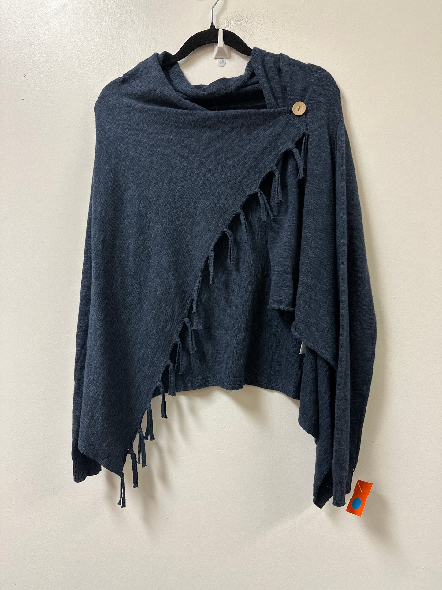 Sweater Cardigan By Clothes Mentor In Navy, Size: M