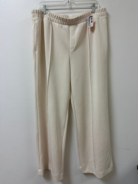 Pants Lounge By A New Day In Cream, Size: 14