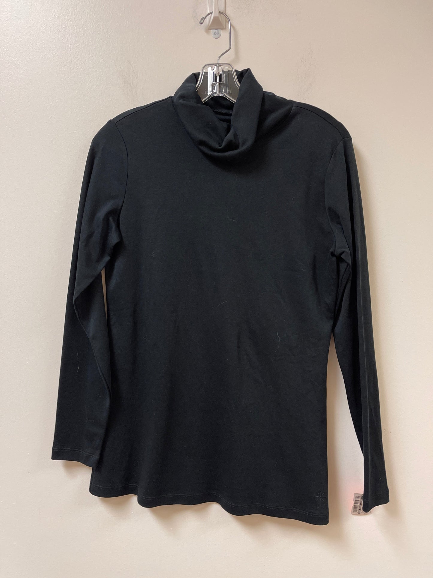 Top Long Sleeve By Isaac Mizrahi Live Qvc In Black, Size: Xs