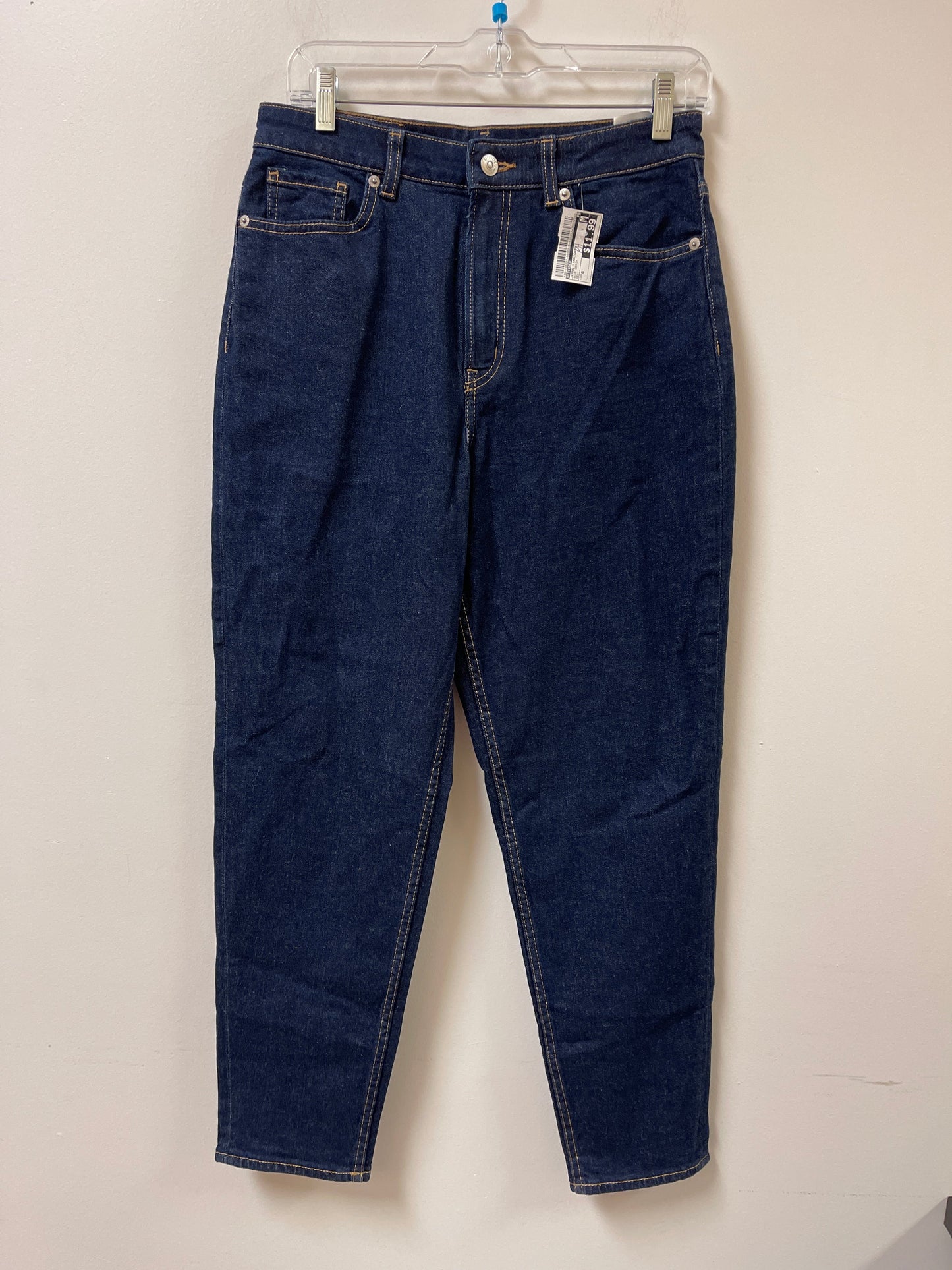 Jeans Straight By Divided In Blue Denim, Size: 6