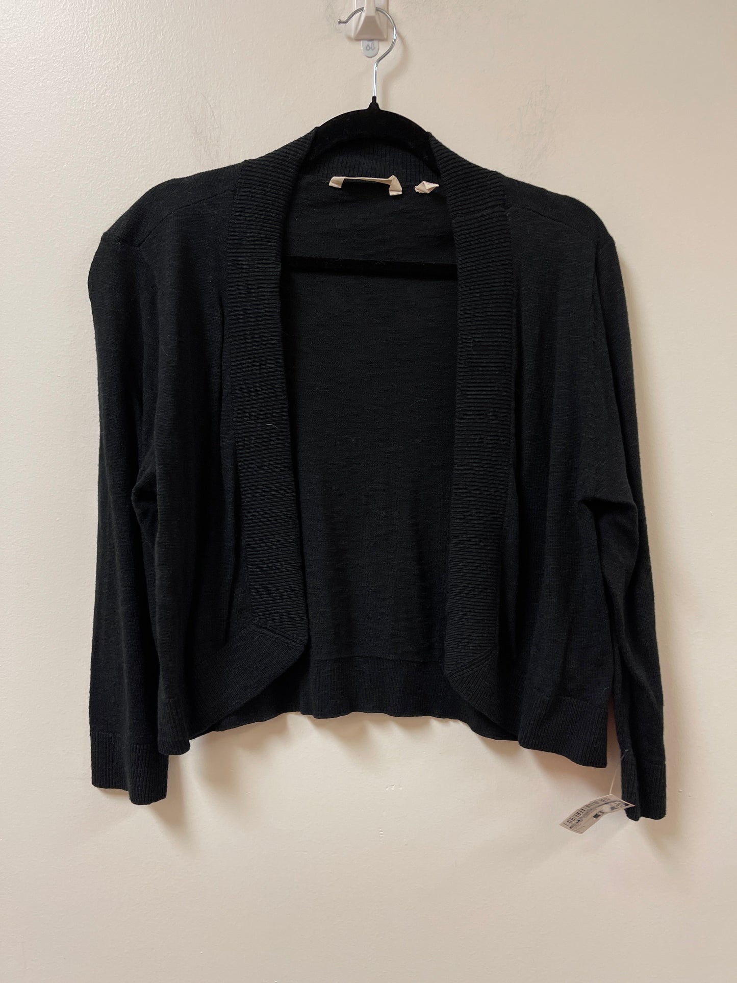 Sweater Cardigan By Soft Surroundings In Black, Size: L