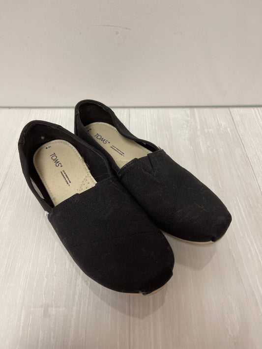 Shoes Flats By Toms In Black, Size: 8