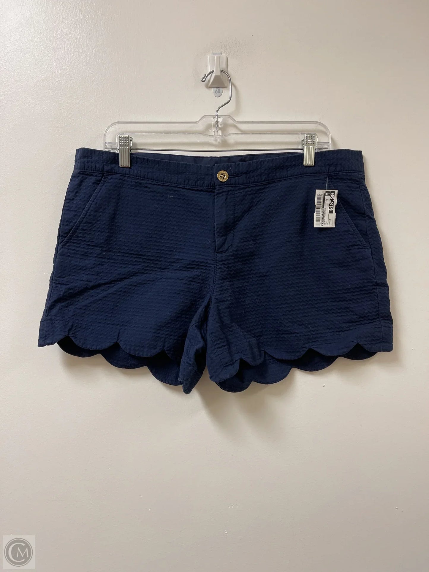 Shorts Designer By Lilly Pulitzer In Navy, Size: 12