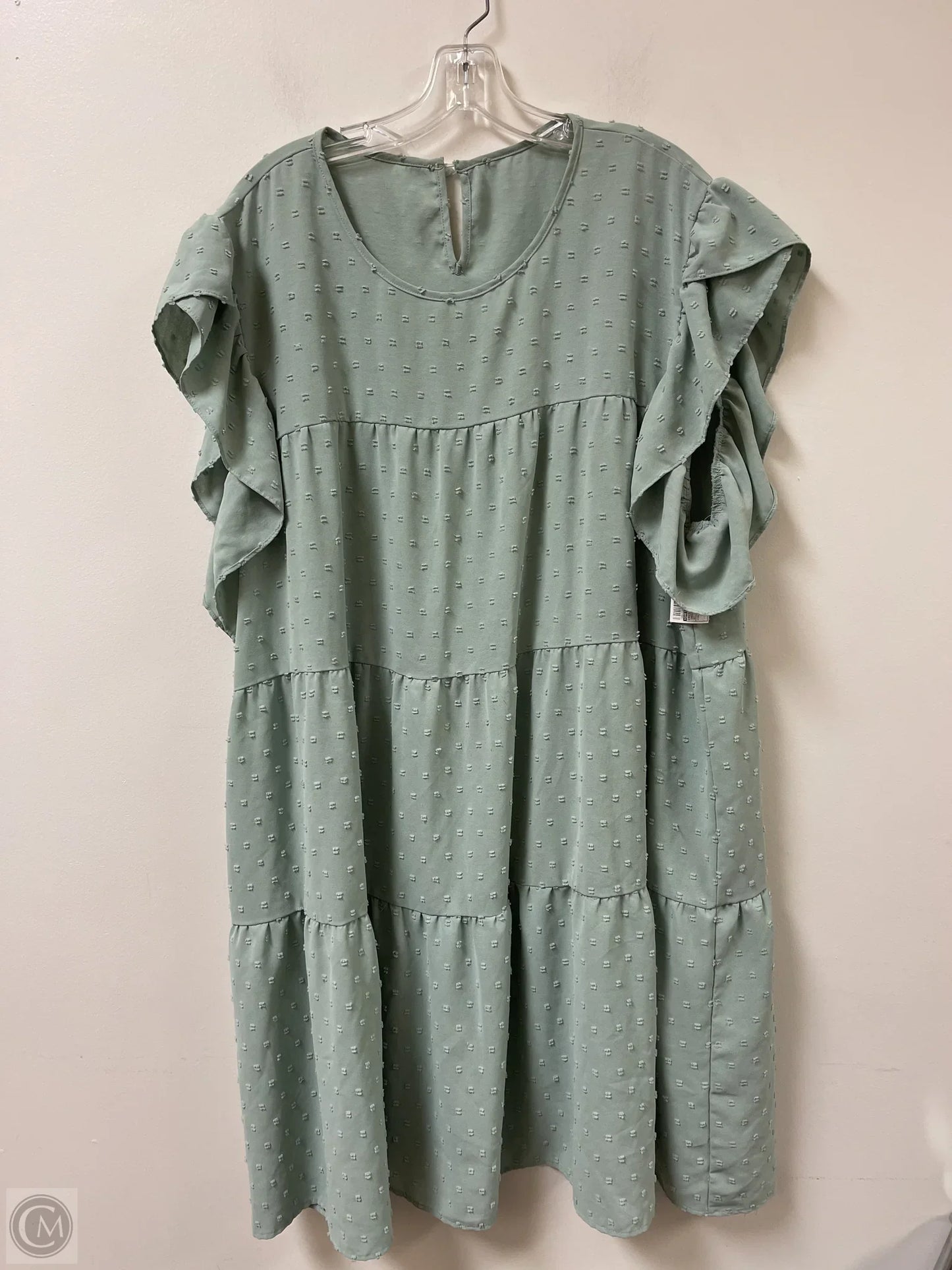 Dress Casual Short By Shein In Green, Size: 4x