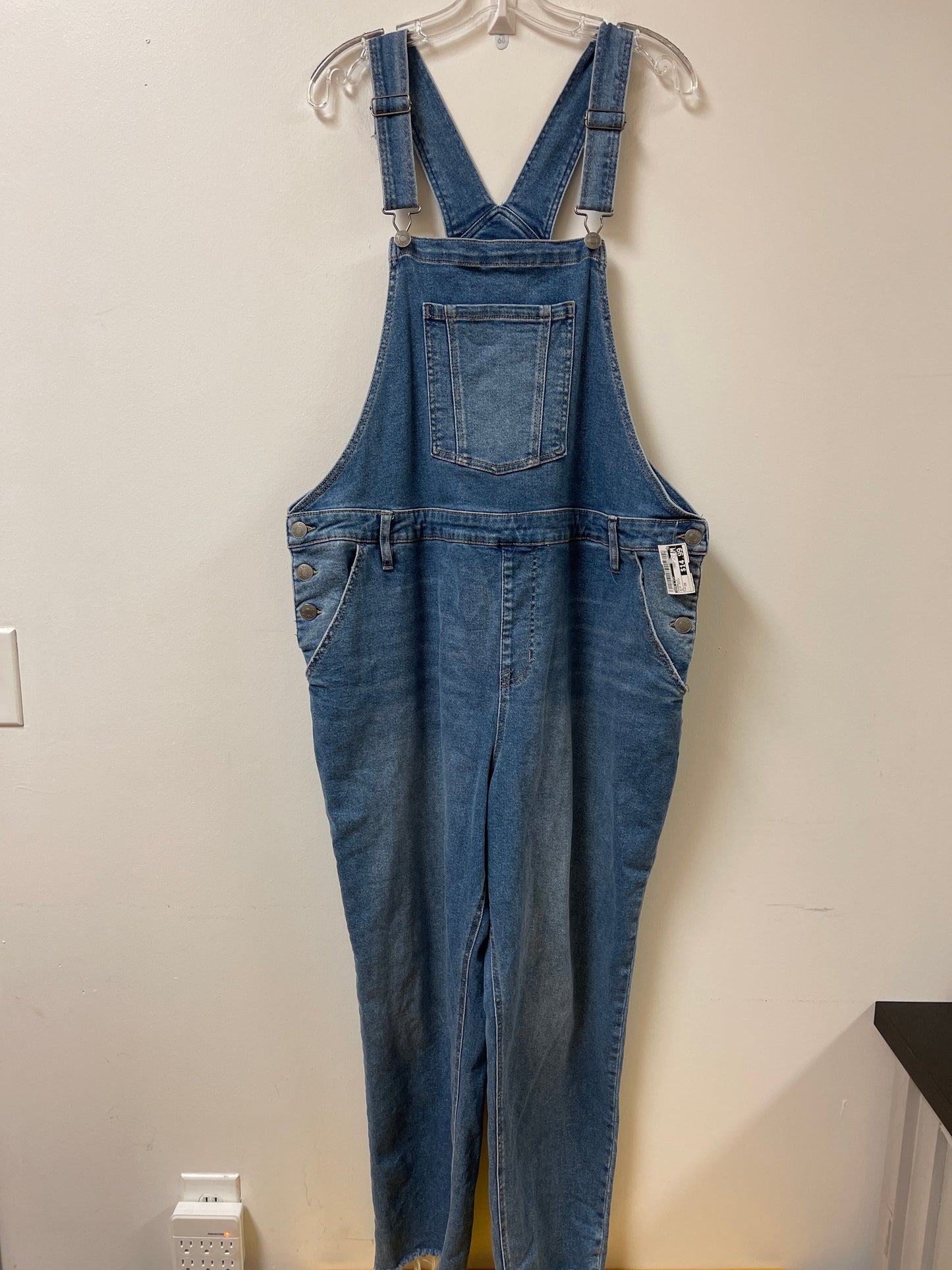 Overalls By Ava & Viv In Blue Denim, Size: 2x