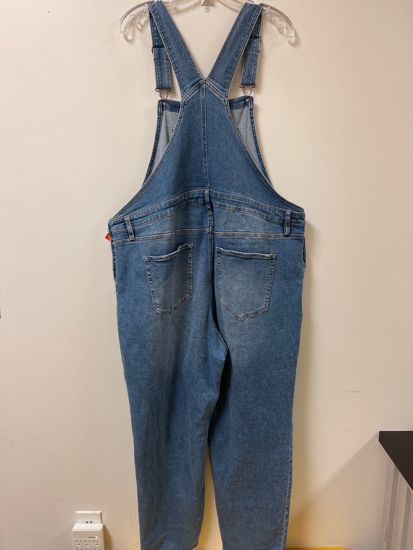 Overalls By Ava & Viv In Blue Denim, Size: 2x