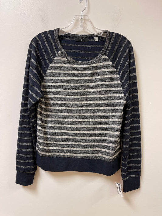 Top Long Sleeve By T Tahari In Striped Pattern, Size: S