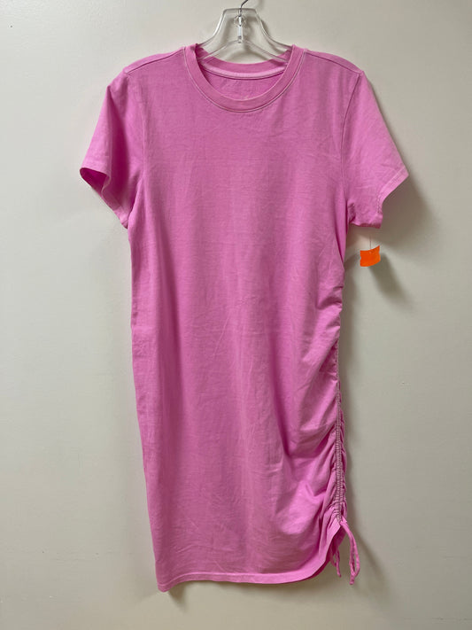 Dress Casual Midi By Universal Thread In Pink, Size: Xs