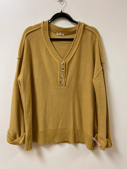 Sweater By Jodifl In Yellow, Size: L